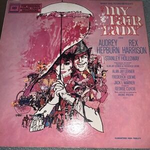 My Fair Lady Original Soundtrack Vinyl LP 1964 Audrey Hepburn Rex Harrison